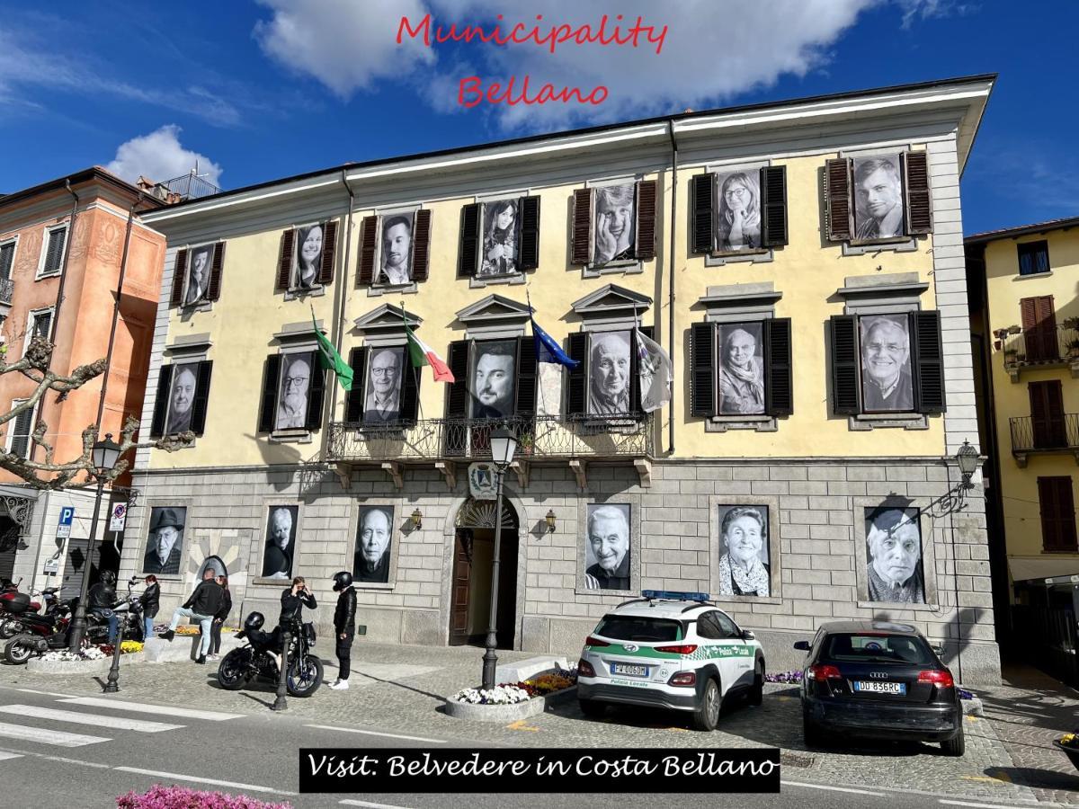 Belvedere In Costa - Lake View Bellano Esterno foto
