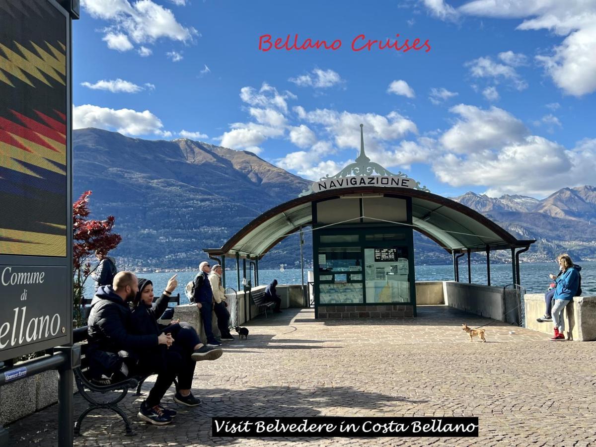 Belvedere In Costa - Lake View Bellano Esterno foto