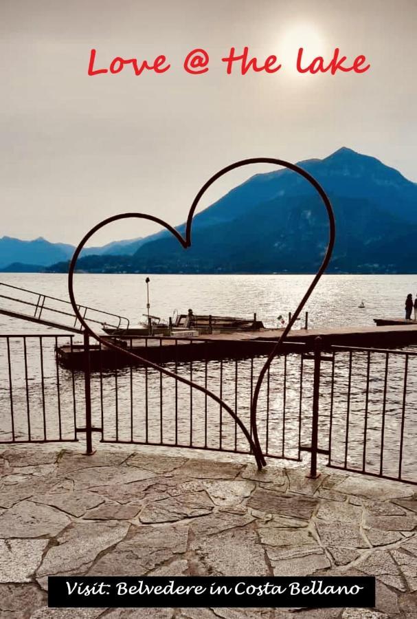 Belvedere In Costa - Lake View Bellano Esterno foto