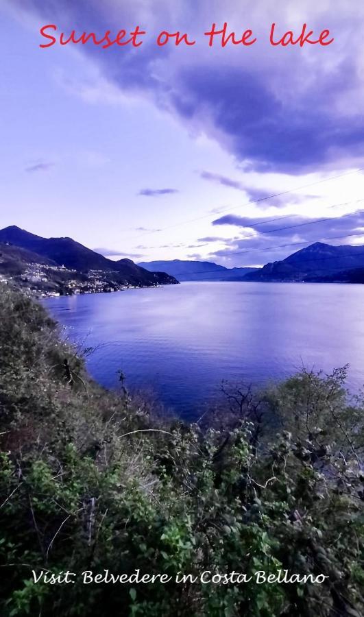 Belvedere In Costa - Lake View Bellano Esterno foto