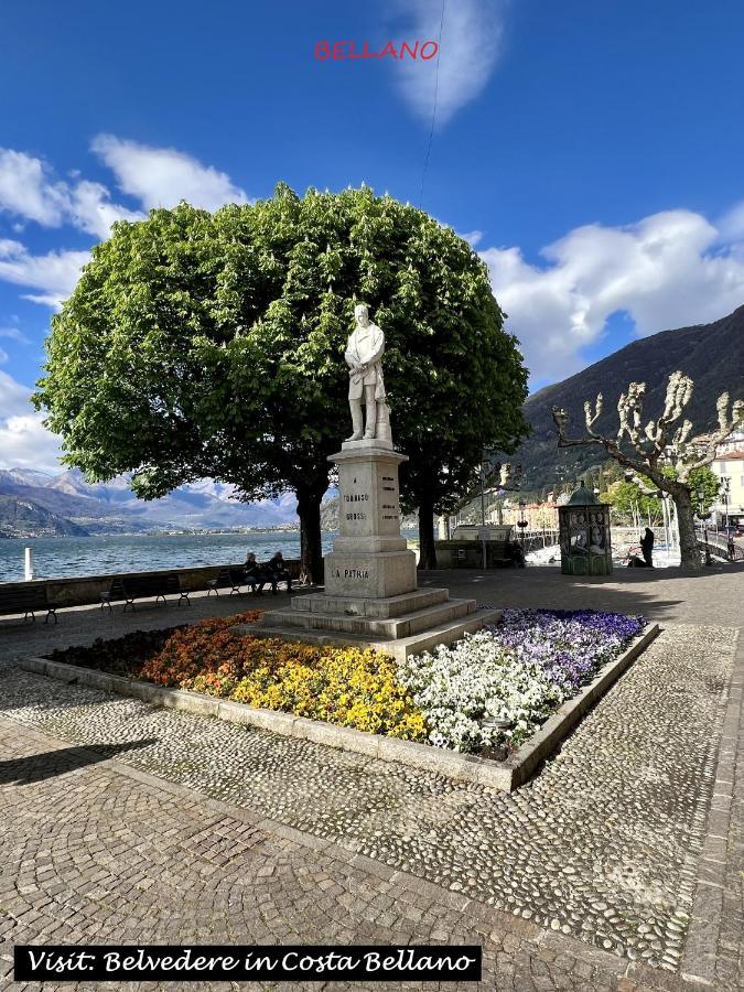 Belvedere In Costa - Lake View Bellano Esterno foto