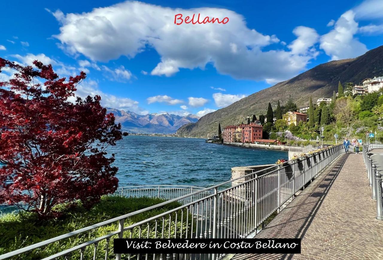 Belvedere In Costa - Lake View Bellano Esterno foto